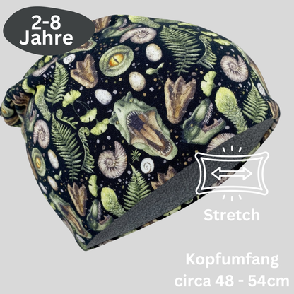 Heckbo | Kinder Beanie Mütze & Loop Set - T-Rex