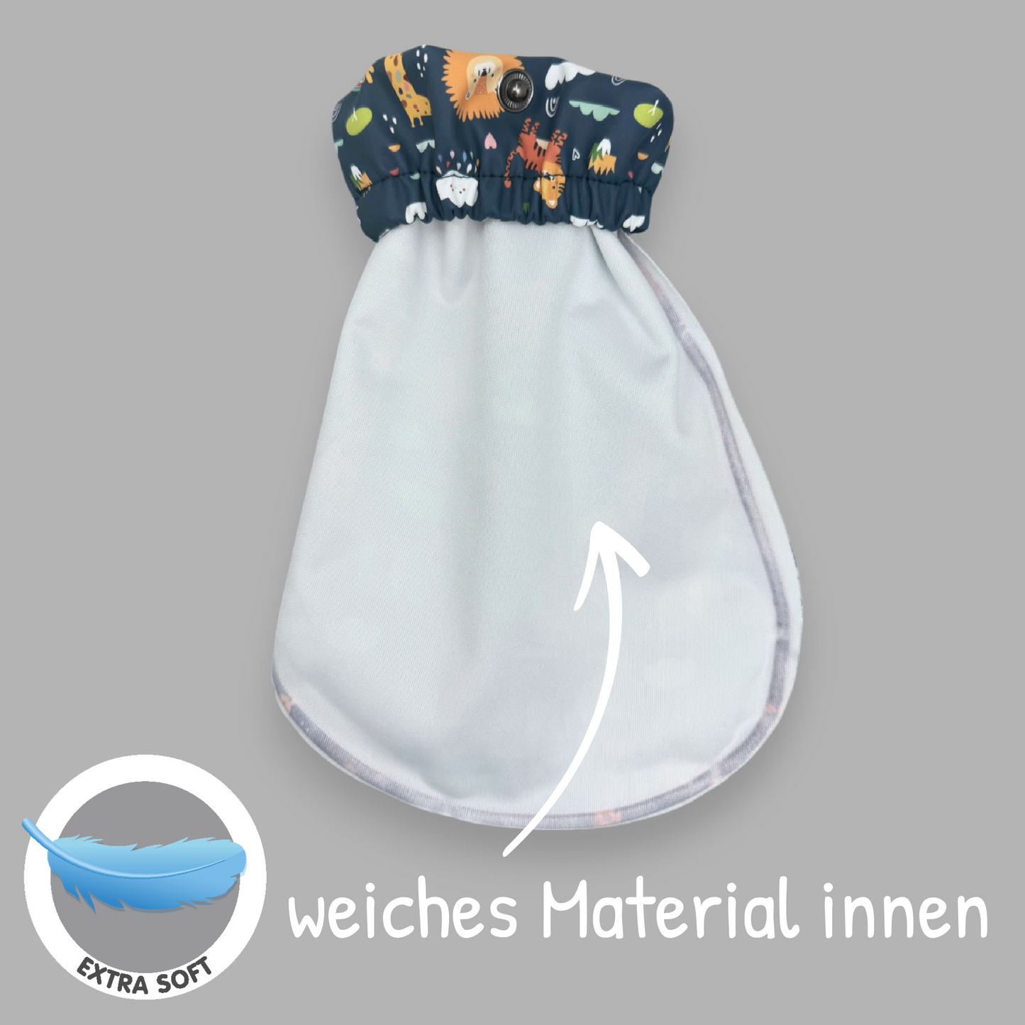 Heckbo | Füßlinge ohne Innenfutter - Dschungel