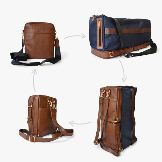 HOLIDAY 4 in 1 Rucksack & Umhängetasche