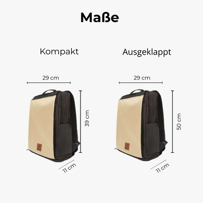 CITYC 2 in 1 Reiserucksack Sand