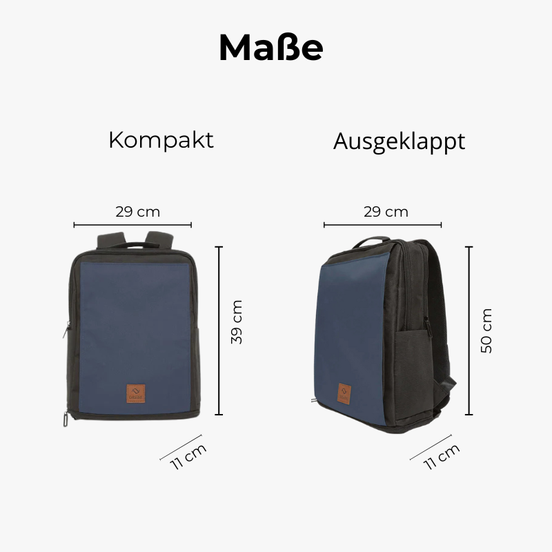 CITYC 2 in 1 Reiserucksack Blau