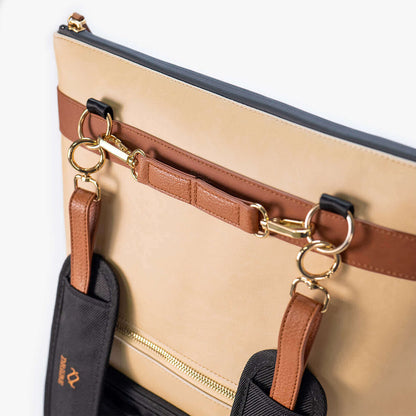 DAKOTA 3 in 1 Rucksack & Umhängetasche Sand