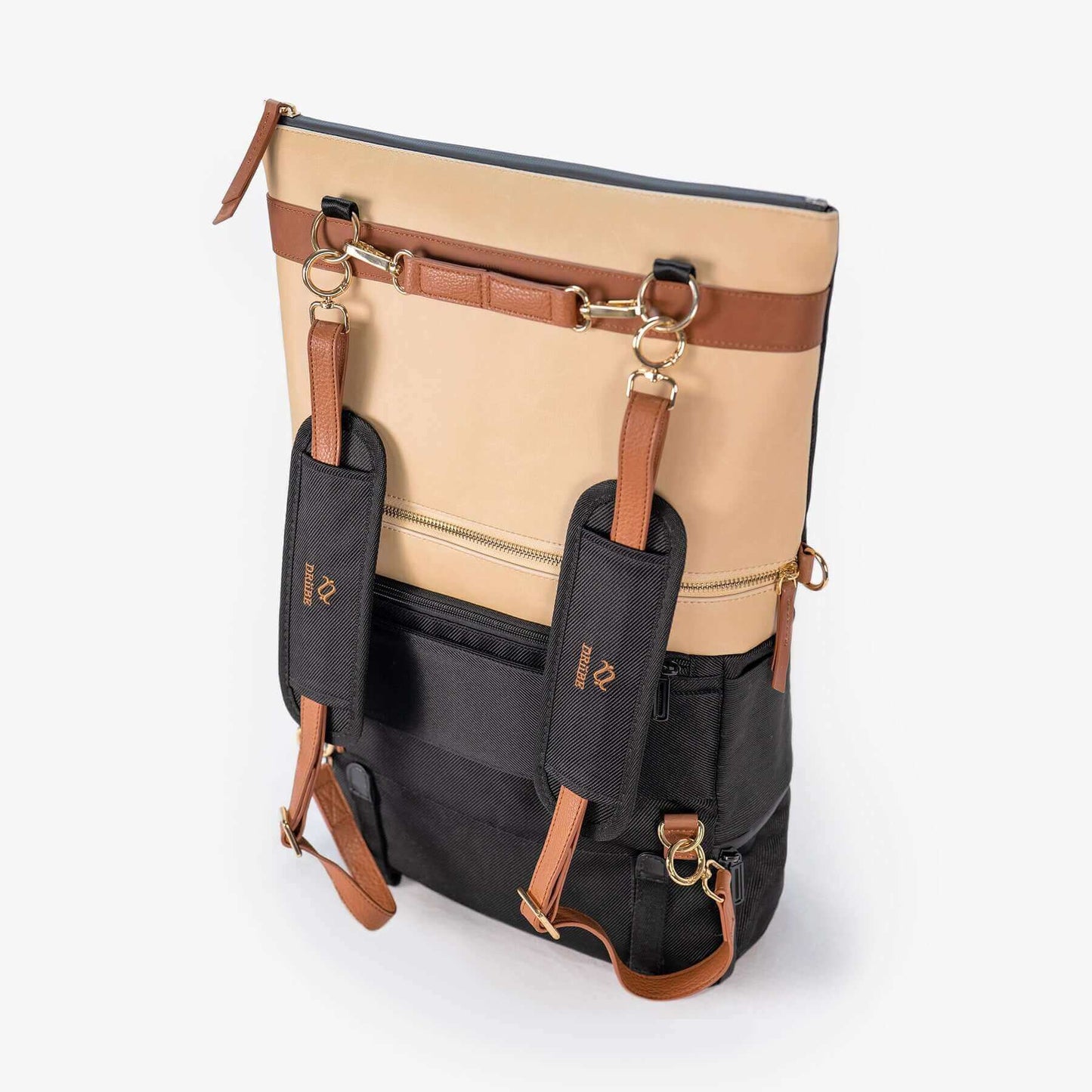DAKOTA 3 in 1 Rucksack & Umhängetasche Sand
